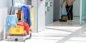 A janitorial service that provides a hygienic focused approach to assist in reducing the spread of infectious disease and illness causing germs.