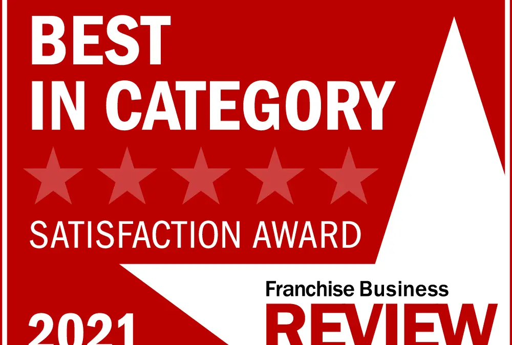 360clean Named a 2021 Best-in-Category Franchise by Franchise Business Review