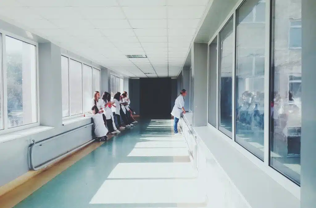 Hallway of a hospital
